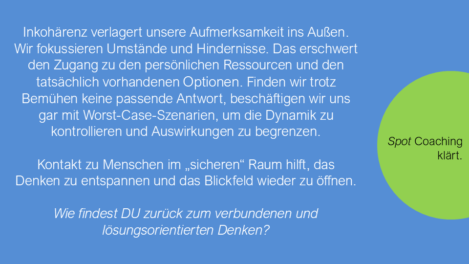 Denken entspannen